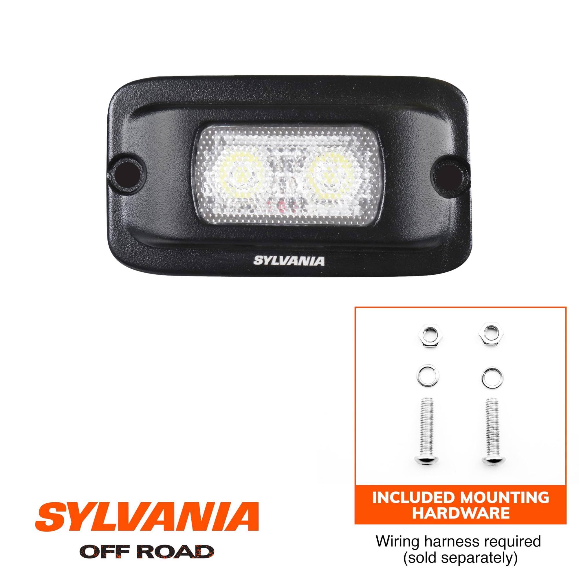 SYLVANIA OFF ROAD  
INCLUDED MOUNTING HARDWARE  
Wiring harness required (sold separately)