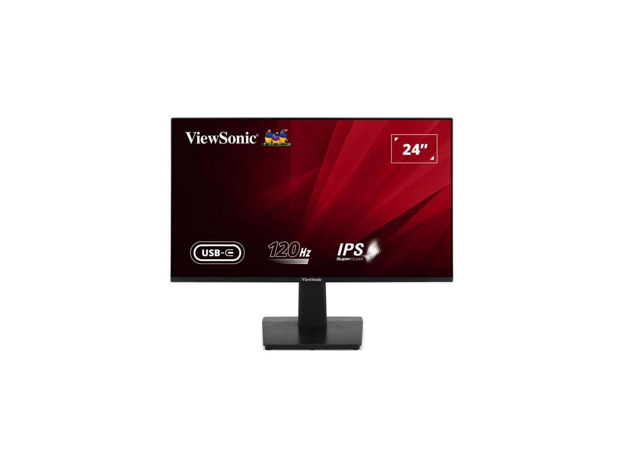 ViewSonic 24" USB-C 120Hz IPS SuperClear