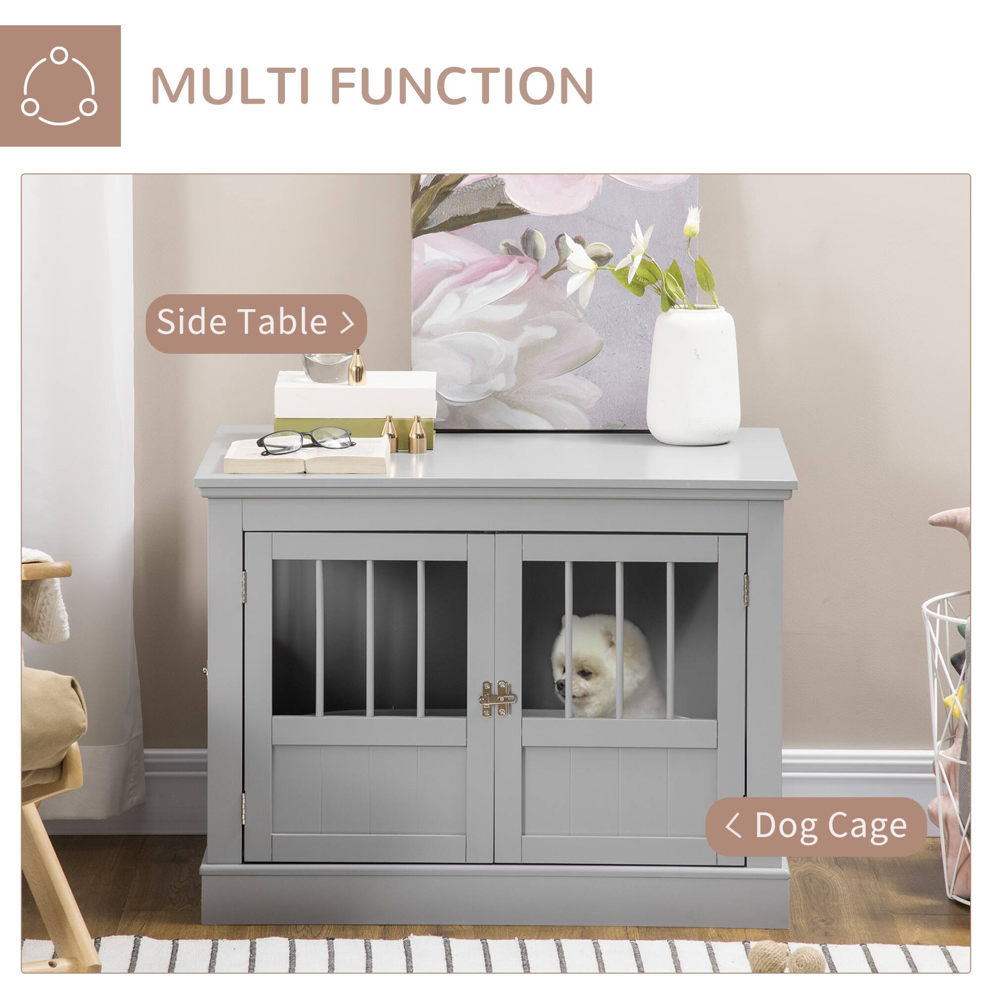MULTI FUNCTION

Side Table >

Dog Cage