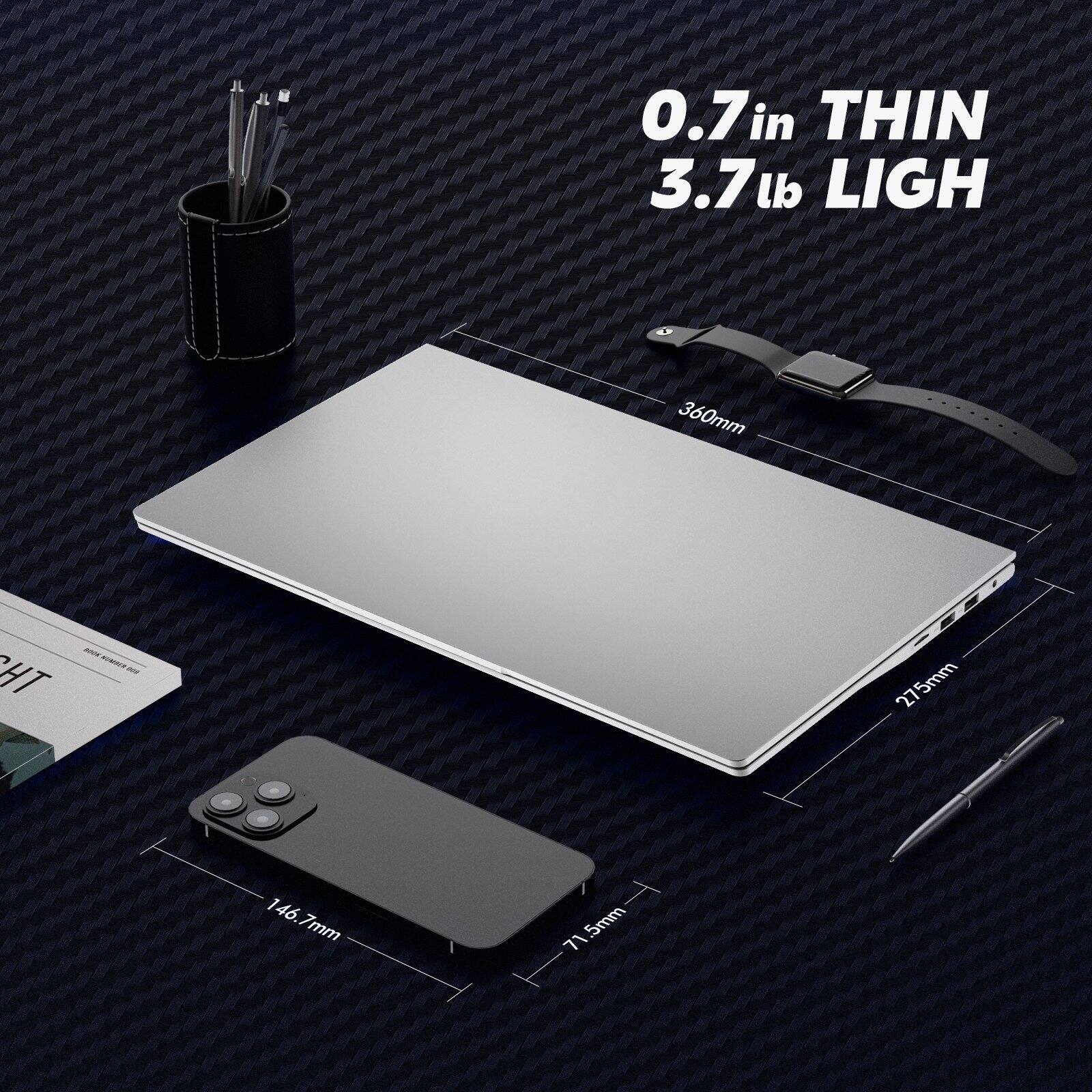 0.7 in THIN  
3.7 lb LIGHT  
360mm  
275mm  
146.7mm  
71.5mm