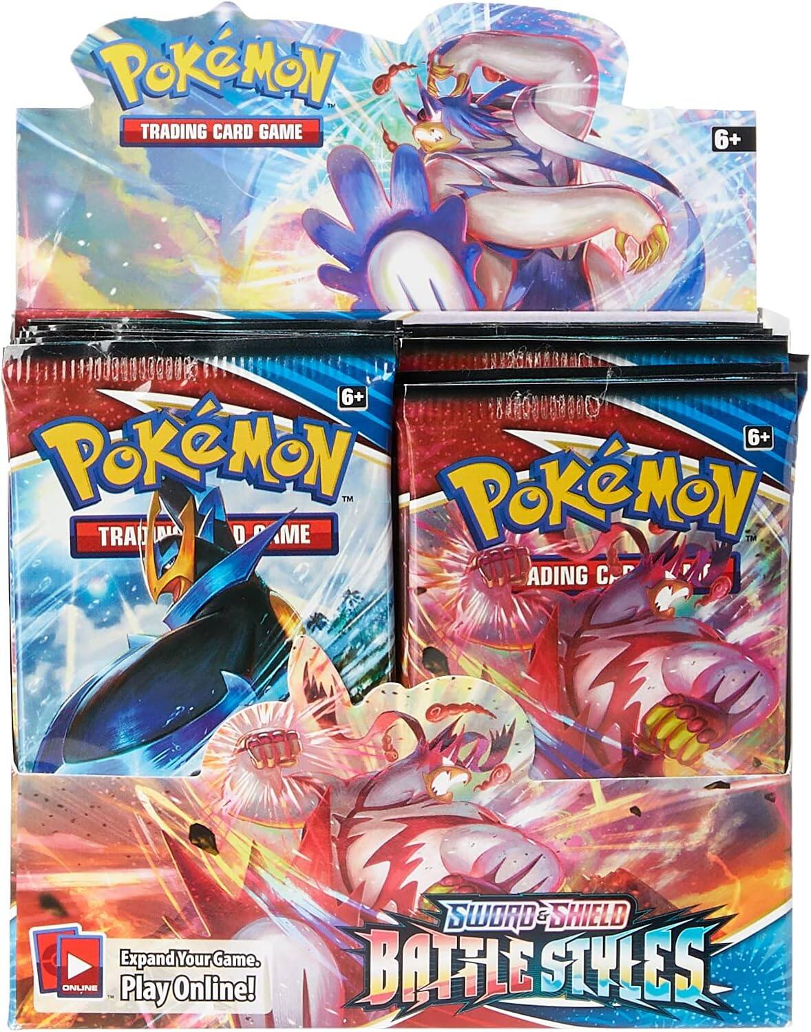 Pokémon Trading Card Game  
6+  

Expand Your Game. Play Online!  

Sword & Shield Battle Styles
