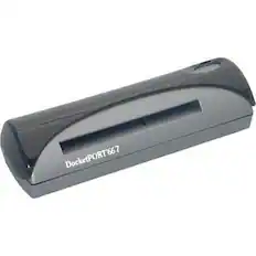 Front. Ambir Technology Inc - Penpower DocketPORT 667 Card Scanner - 48 bit Color - 8 bit Grayscale - USB - Color.