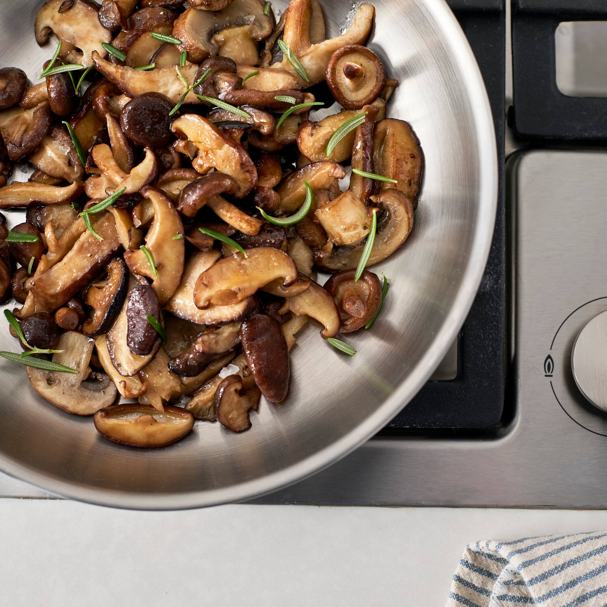 Alt View 2. Henckels - Henckels Aragon 8-inch Stainless Steel Fry Pan - Stainless Steel.