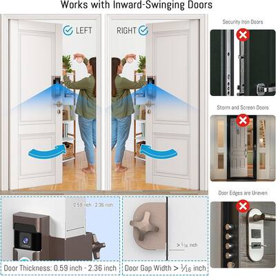 Schertz Renter friendly, Damage Free, Anti Theft Ring Doorbell