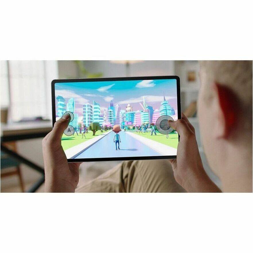 Alt View 8. Samsung - Samsung Galaxy Tab S10 FE 5G - 10.9" - Exynos 1580 - 8 GB RAM - 128 GB - 5G - Gray - Gray.