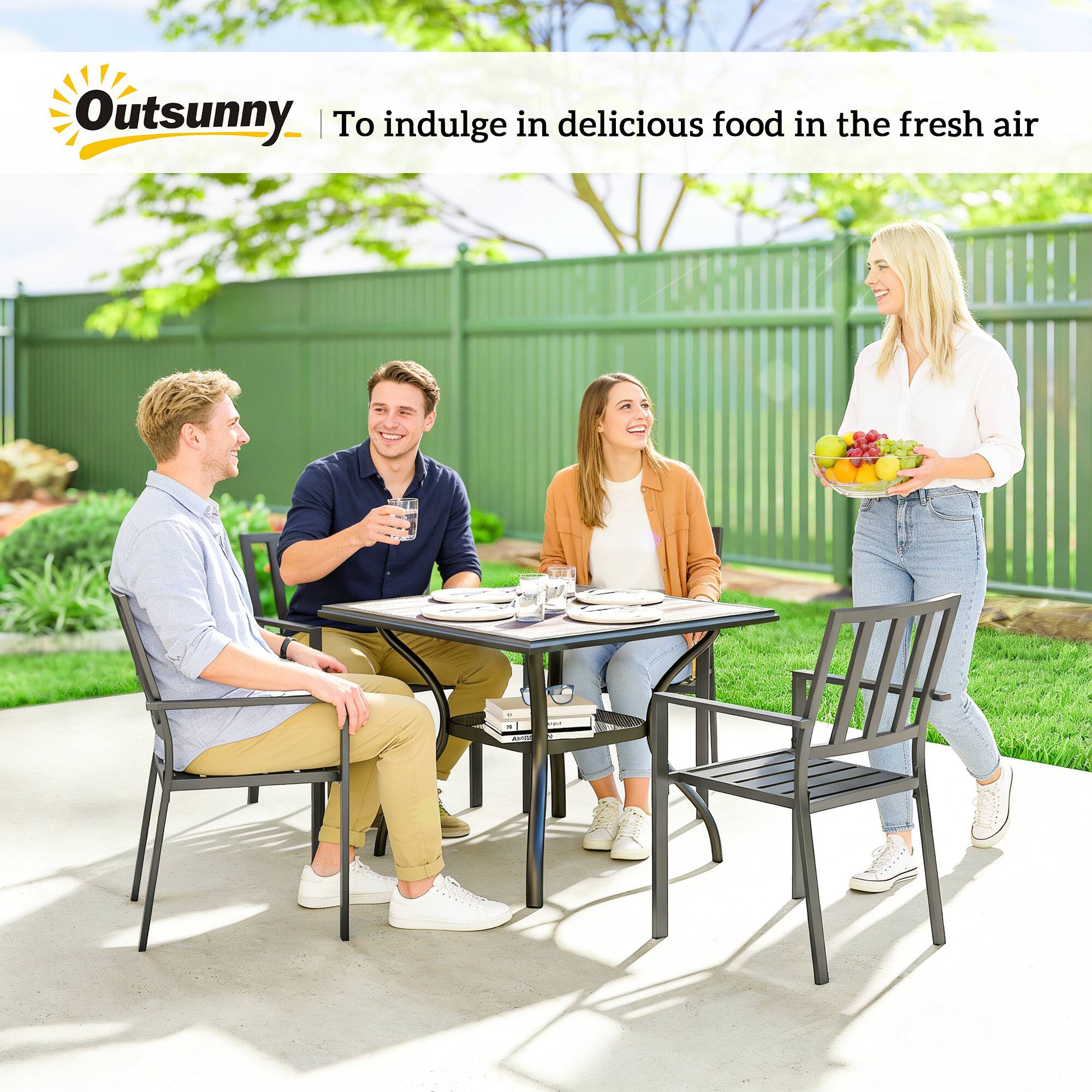 Outsunny | To indulge in delicious food in the fresh air