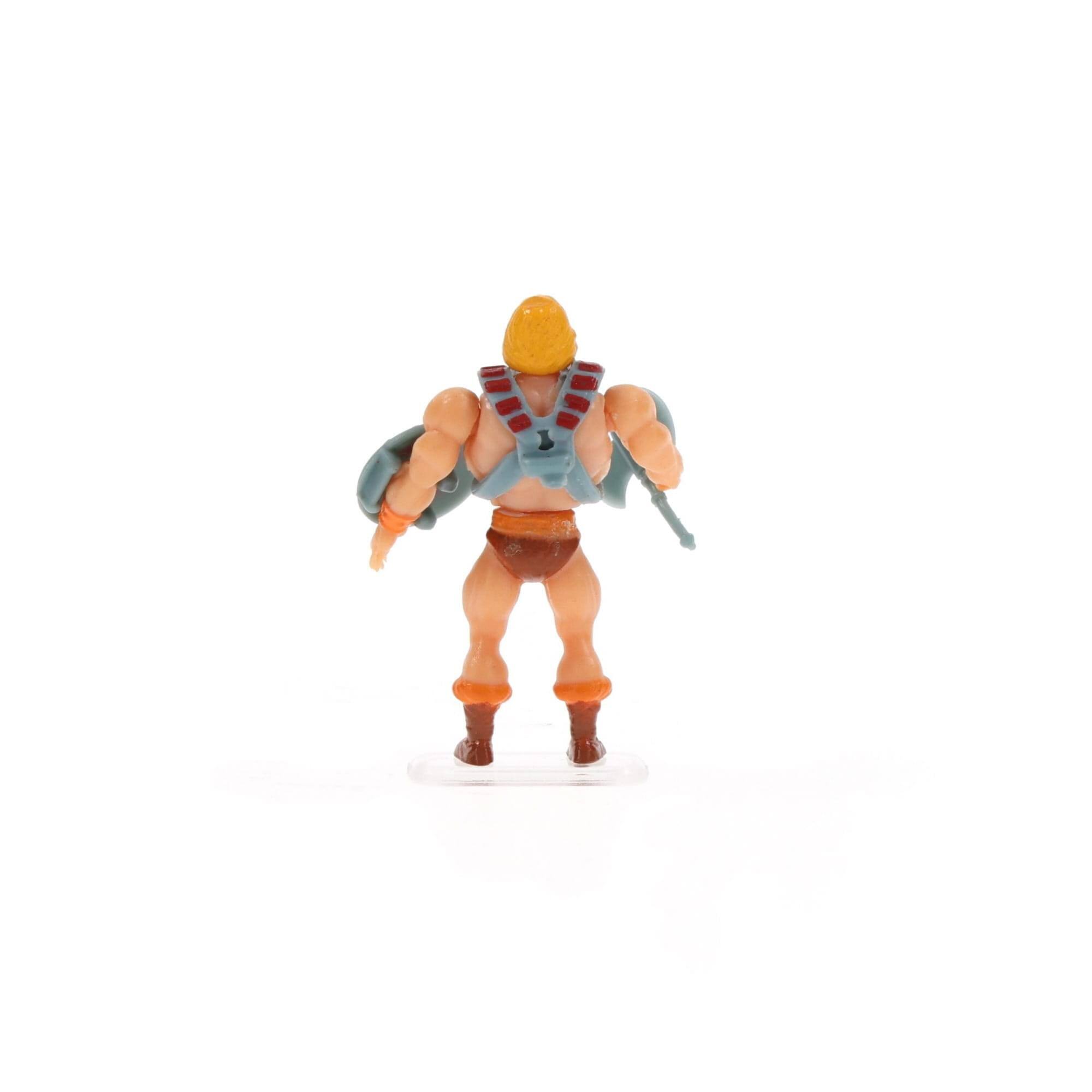 Alt View 4. Masters of the Universe - Masters of the Universe World's Smallest Microa Action Figure | He-Man - Red.