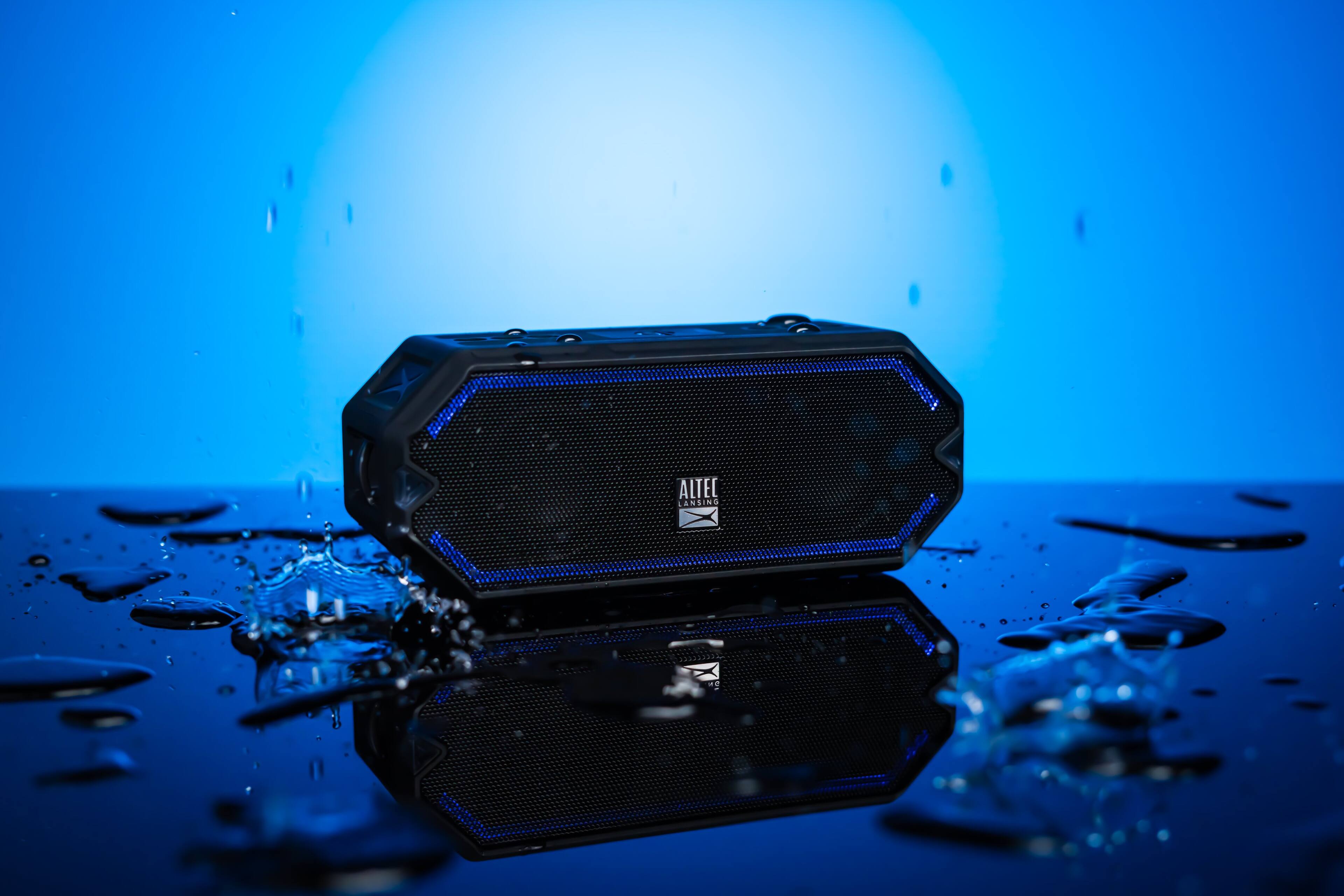 Alt View 14. Altec Lansing - HydraBlast Everything Proof Speaker - Black.