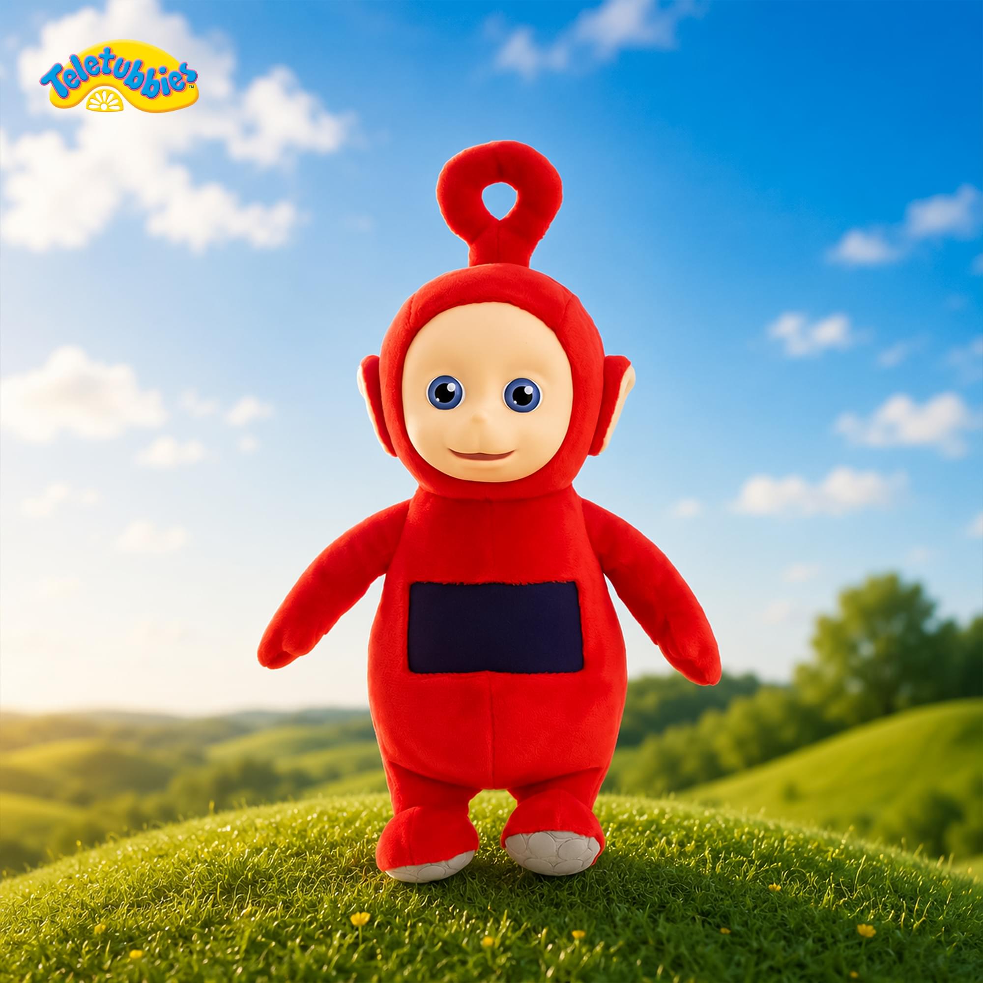 Alt View 5. The Loyal Subjects - Teletubbies 8-Inch Collector Plush | Po - Red.