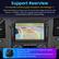 Support Rearview
The rearview camera IS NOT included in the Package!!!
When the vehicle is driving, you can access the image of the rear view camera. In addition, when you engage reverse gear, the device will automatically switch to reverse mode.
This product supports the connection to the original rear view camera. If you want to use the retrofitted rear view camera, you need to buy extra.