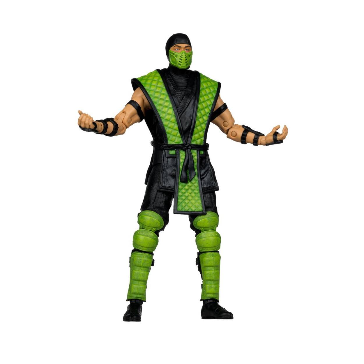Back. McFarlane Toys - McFarlane Toys - Mortal Kombat - Klassics Wv2 - Reptile 7" Action Figure   - COLLECTIBLES - Multicolor.