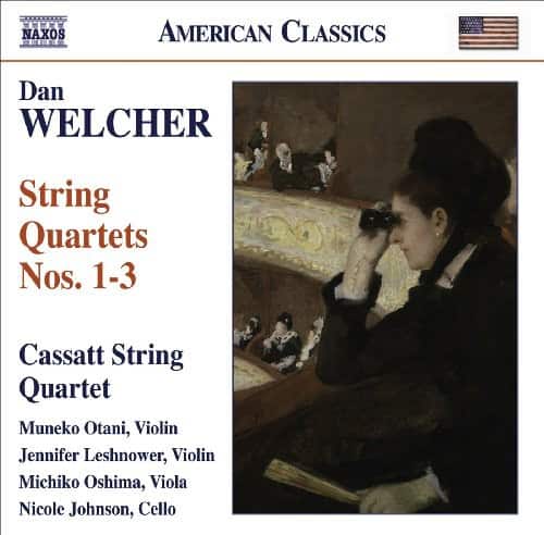 Cassatt String Quartet - String Quartets Nos 1-3  - COMPACT DISCS