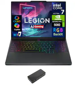 Lenovo - Legion 5i Laptop 15.1 WQXGA (Intel Core Ultra 7 255HX, 32GB DDR5, 1TB PCIe SSD, Win 11 Pro) - Eclipse Black