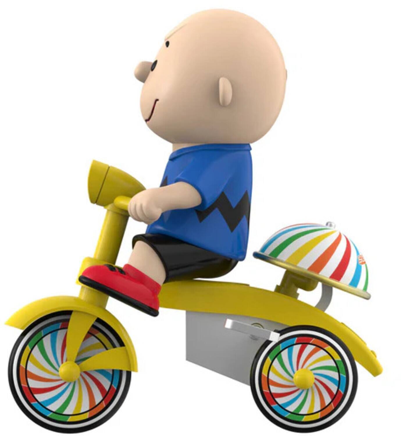 Alt View 2. Super7 - Peanuts Super Cycles - Charlie Brown (Blue w/ Yellow Trike)   - COLLECTIBLES - Multicolor.