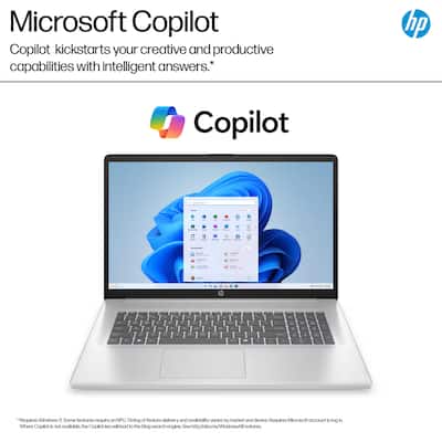 HP 17 Laptop 17.3 FHD (AMD Ryzen 5 7520U, 8GB LPDDR5, 512GB SSD HP 17 Laptop 17.3 FHD (AMD Ryzen 5 7520U, 8GB LPDDR5, 512GB SSD