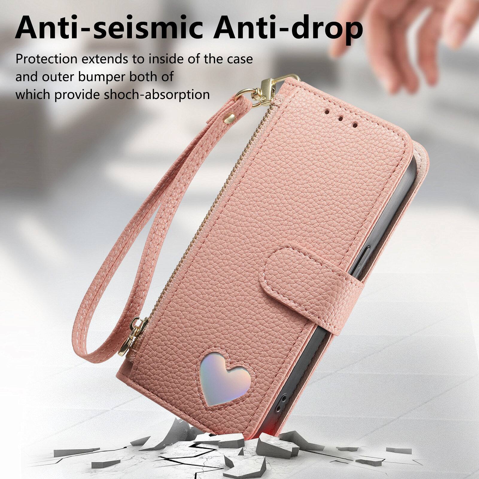 Anti-seismic Anti-drop Protection extends to inside of the case and outer bumper both of which provide shock-absorption