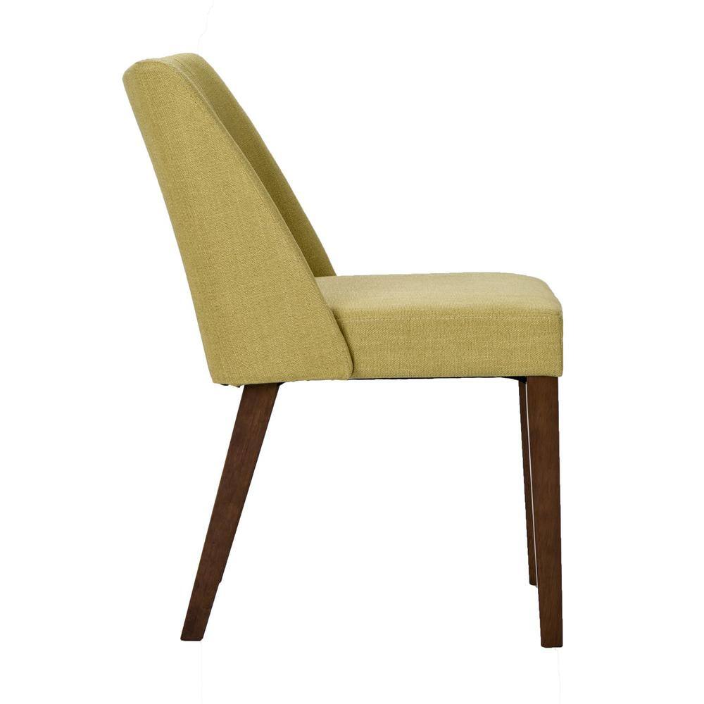 Alt View 2. Liberty Furniture Industries - Space Savers Nido Chair - Green (RTA) in Satin Walnut - Brown.