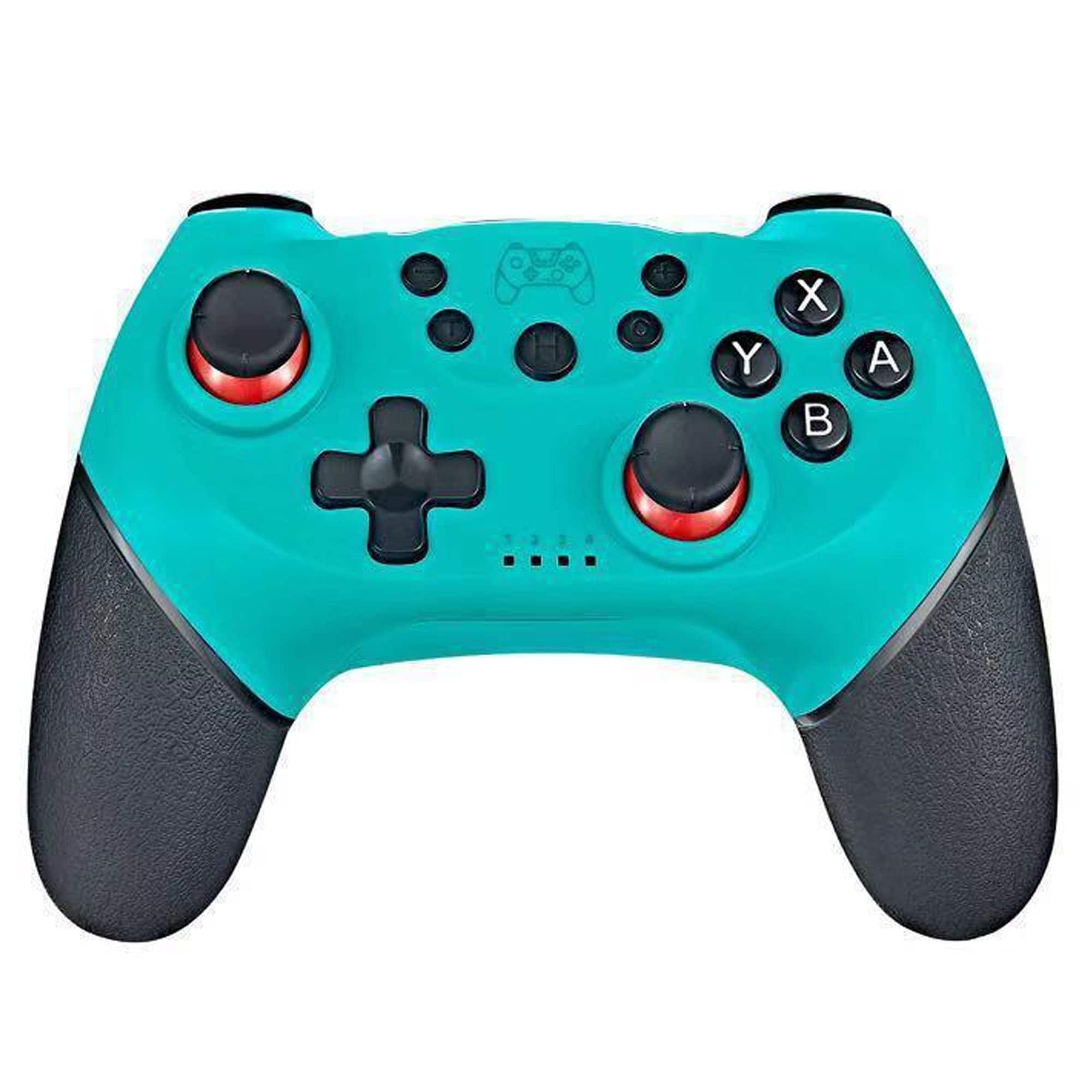YONWAY - Wireless Bluetooth Gamepad, Game joystick Controller with 6-Gyro Axis and Dual Vibration for Switch Pro/Oled/Lite - Green
