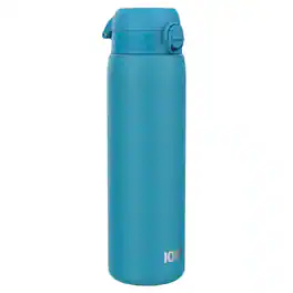 Ion8 - Double Walled Stainless Steel Water Bottle - 31oz - Blue