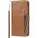 Left. SaharaCase - Folio Wallet Case for Apple iPhone 14 Pro - Brown.