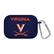 Front. Affinity Bands - Virginia Cavaliers AirPods Pro Silicone Case Cover - Navy.