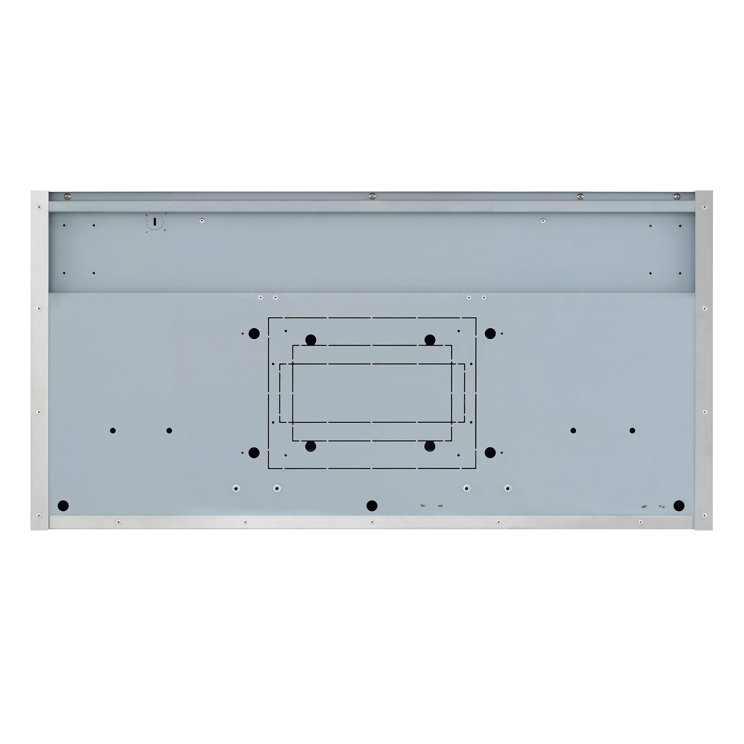 Alt View 6. SKS - 36-inch Pro-Style Externally Vented Range Hood with SmartThinQ Technology - Stainless Steel.
