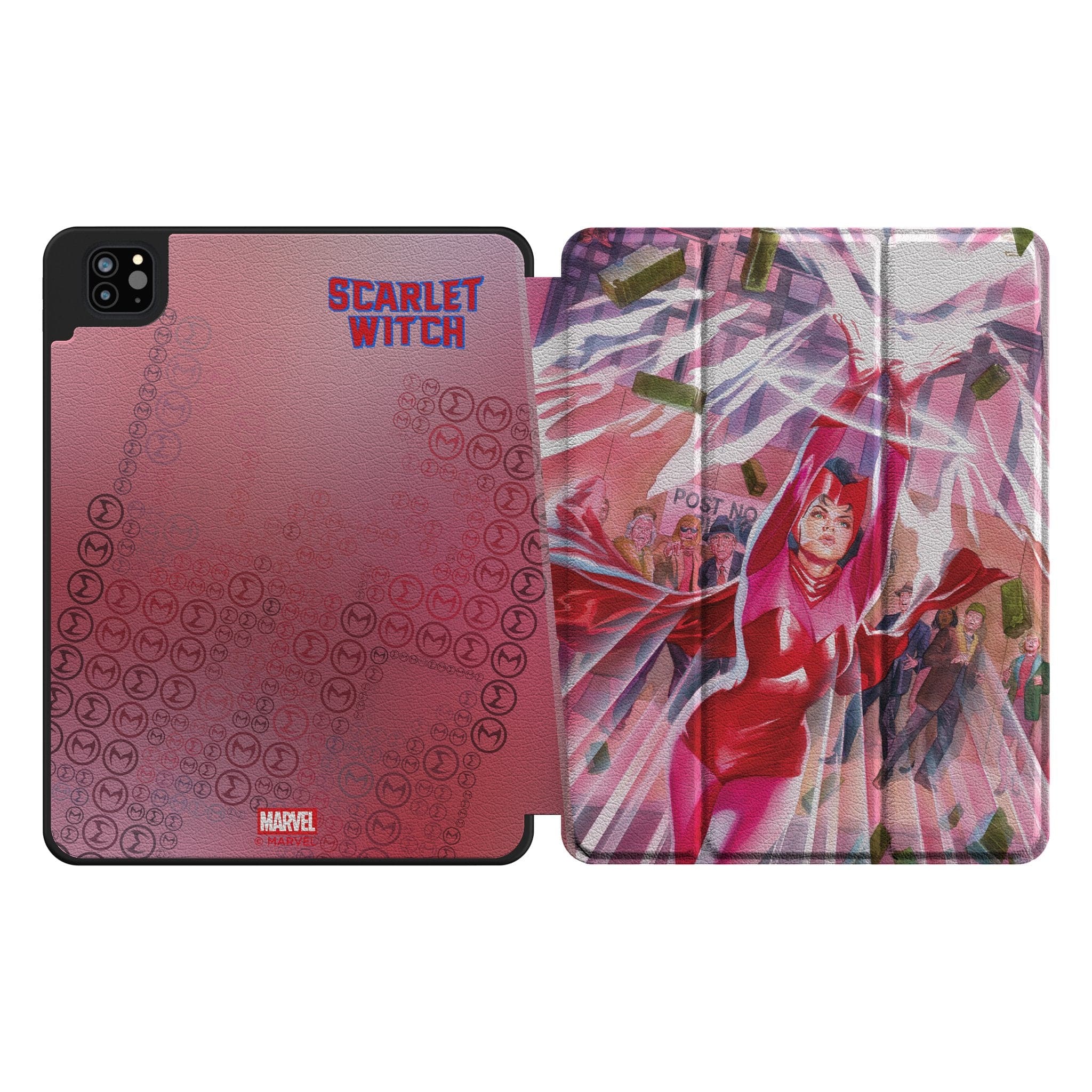 Keyscaper - Marvel Cover Art Tablet Case - Apple iPad Air 13in (M2/M3) - Scarlet Witch