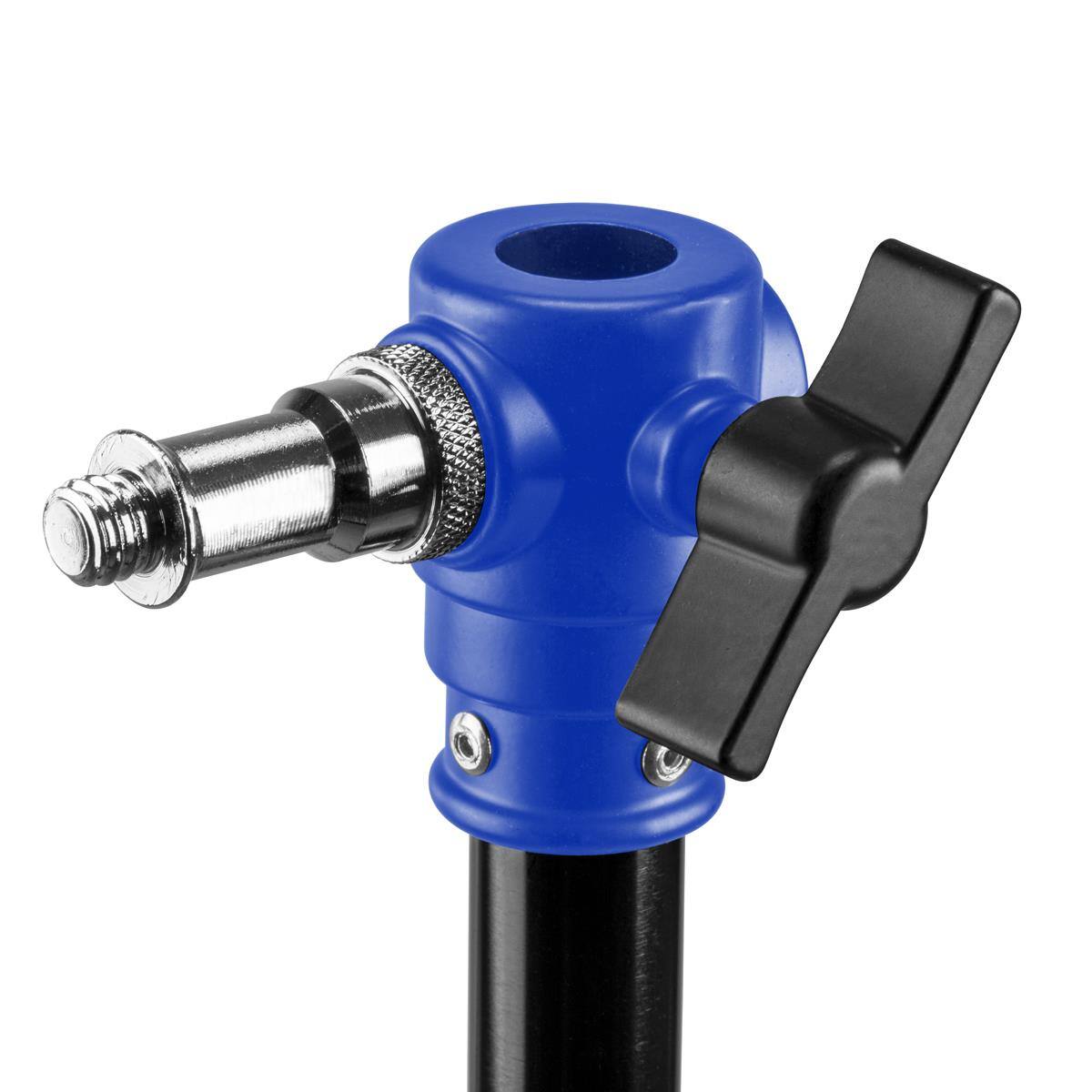 Alt View 9. Flashpoint - Flashpoint 13' Pro Air Cushioned Heavy Duty Light Stand , Blue.