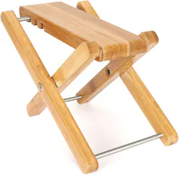 5 CORE - 5Core Wooden Guitar Foot Stool 3 Level Adjustable Leg Rest Classical Footrest