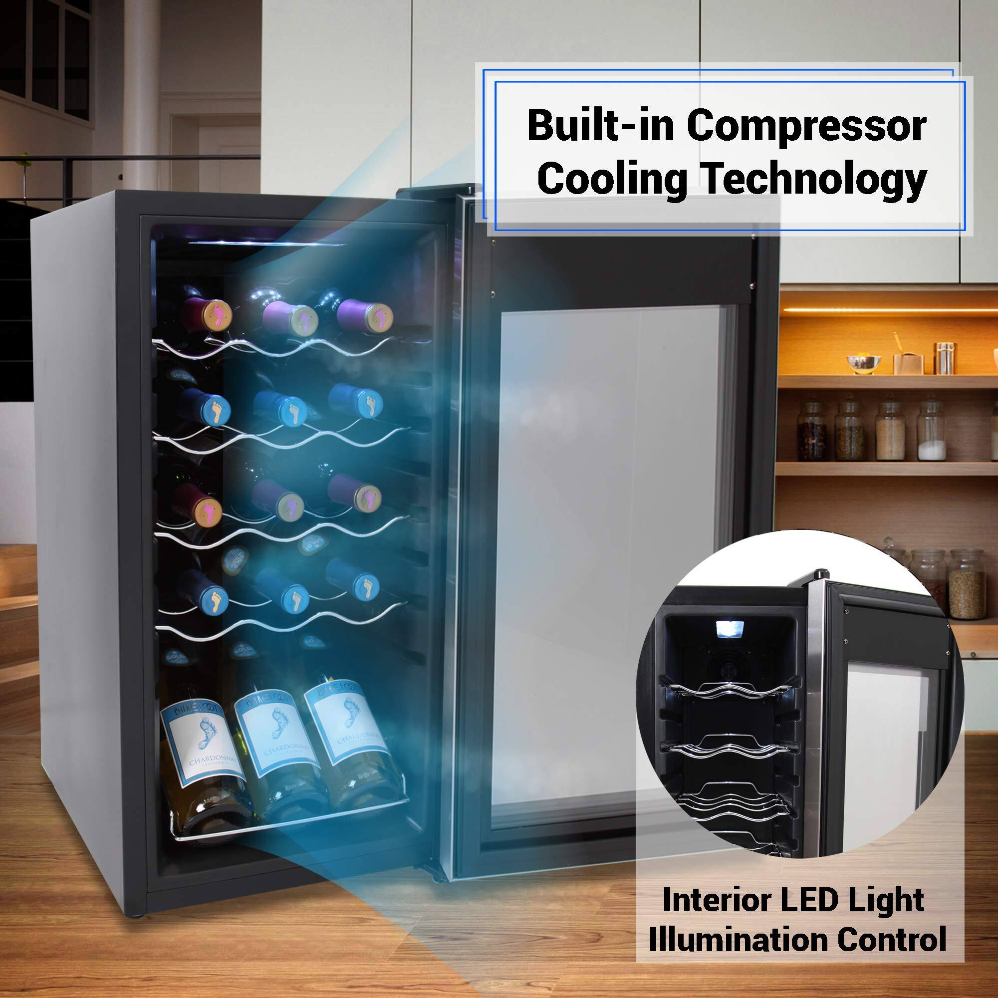 Built-in Compressor Cooling Technology

Interior LED Light Illumination Control