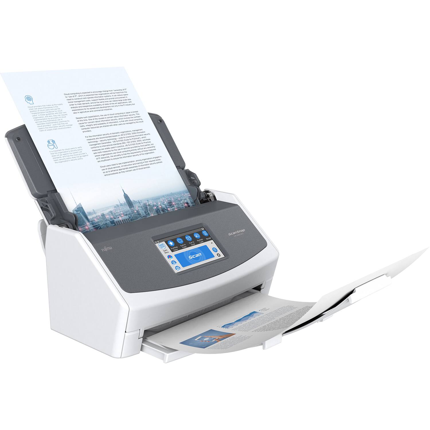Ricoh ScanSnap iX1600 Versatile Cloud Enabled Document Scanner for