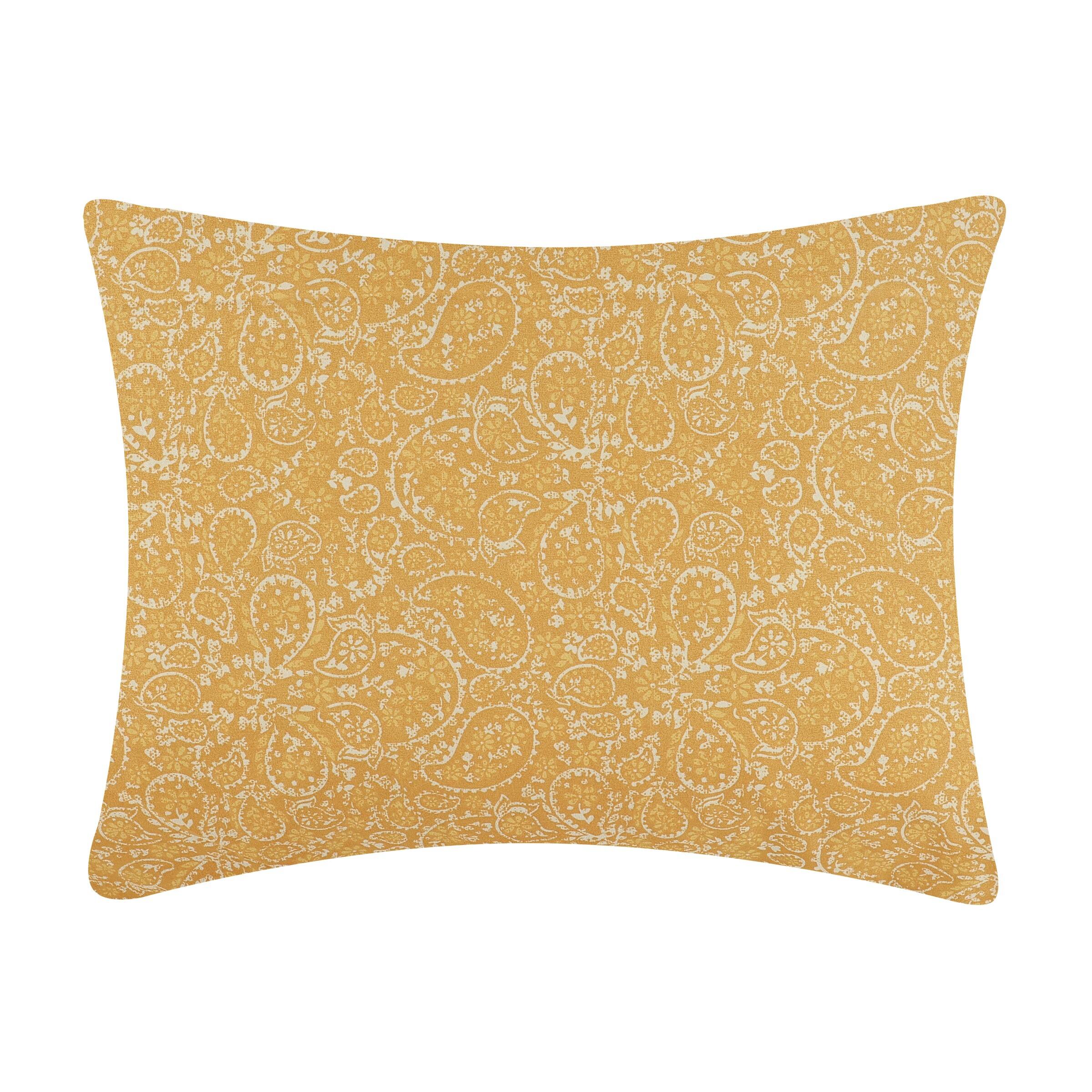 Back. BreeBe - Marigold Sham Standard - Sunset.
