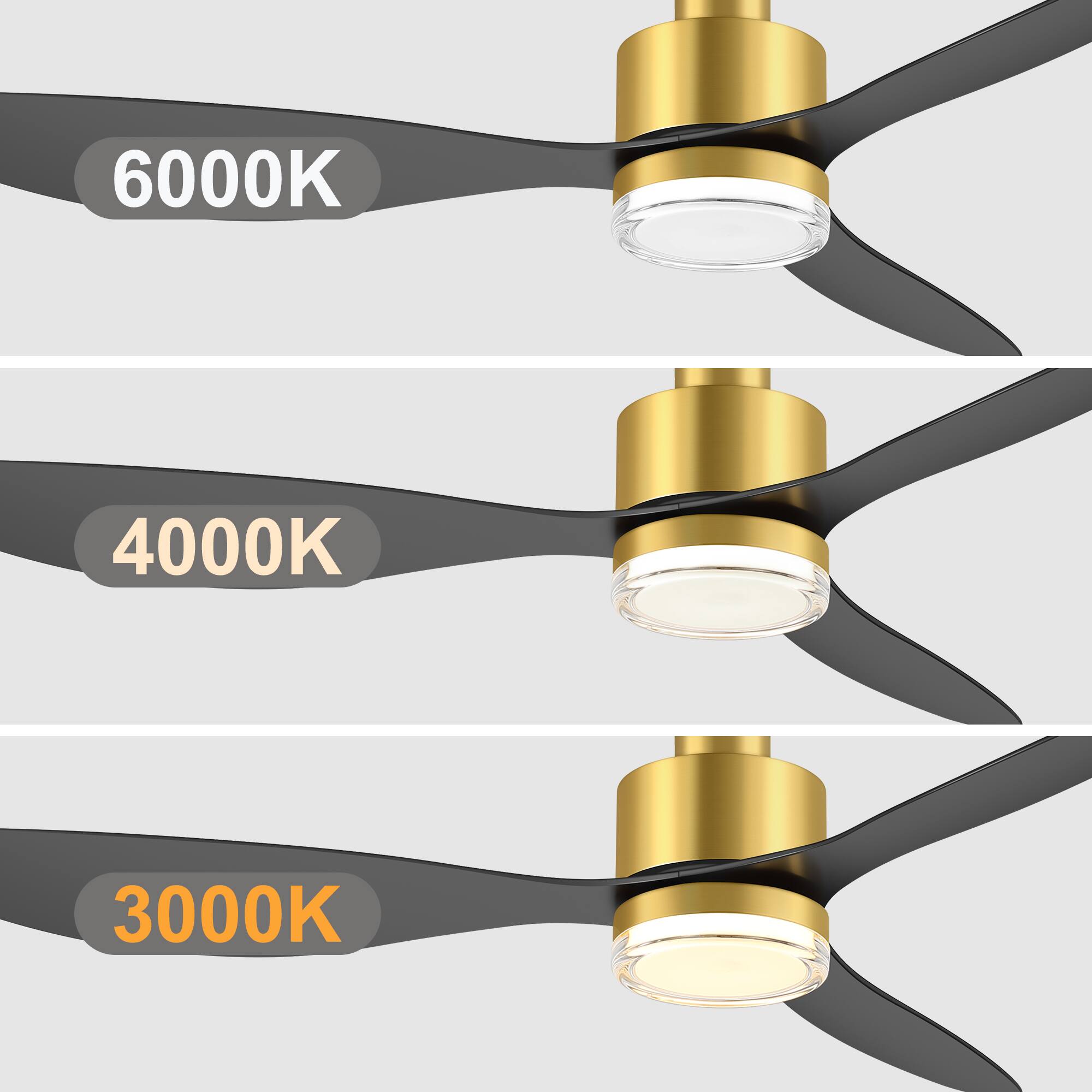 6000K  
4000K  
3000K