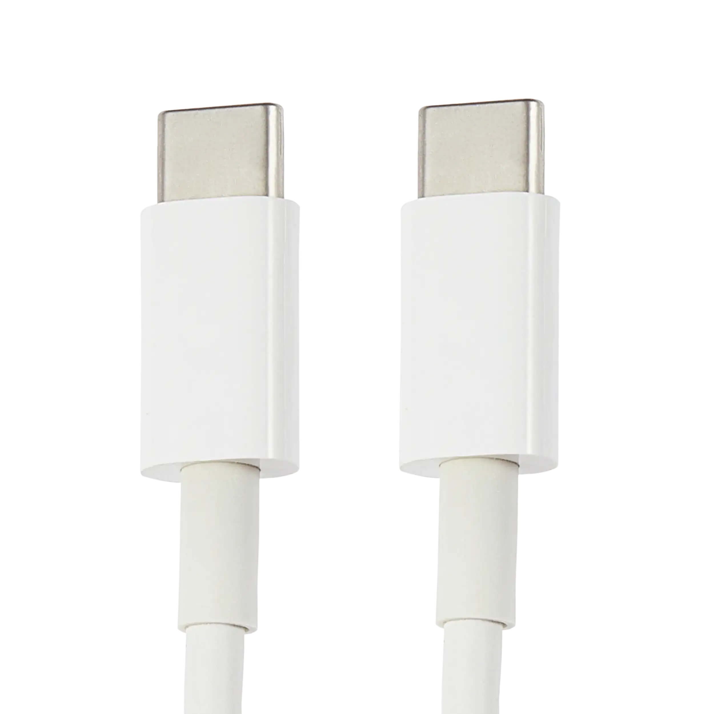 Alt View 1. MobileSentrix - Generic 6ft 60W USB-C To USB-C Cable Compatible For MacBook - White.