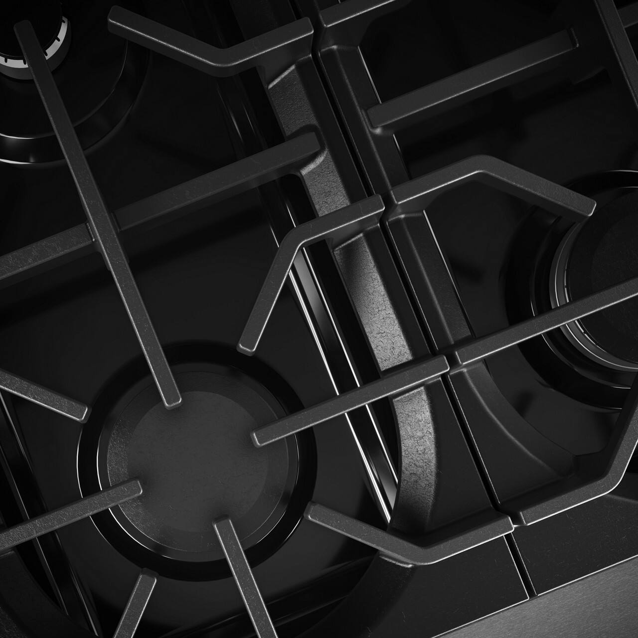 Alt View 14. KitchenAid - KitchenAid® 48-Inch 6 Burner Commercial-Dual Fuel Range with Griddle - Stainless Steel.