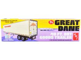 Skill 3 Model Kit Great Dane 40 Ft. Dry Goods Trailer 1/25 Scale Model by AMT