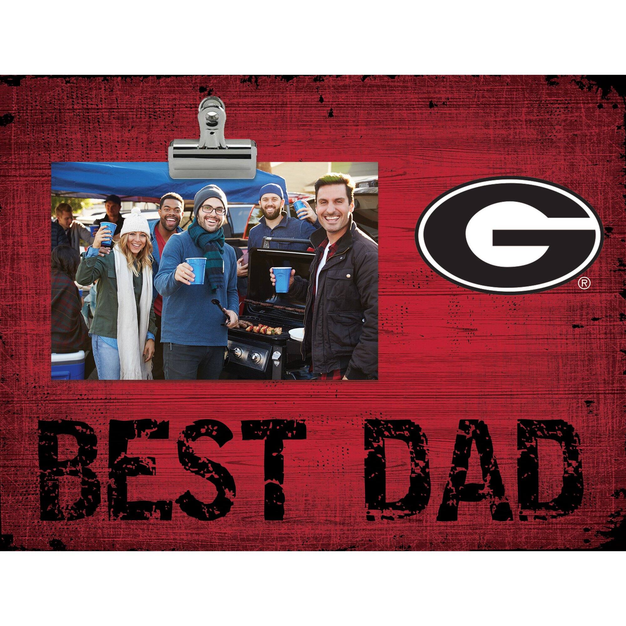 Fan Creations Georgia Bulldogs 8'' x 10.5'' Best Dad Clip Frame ...