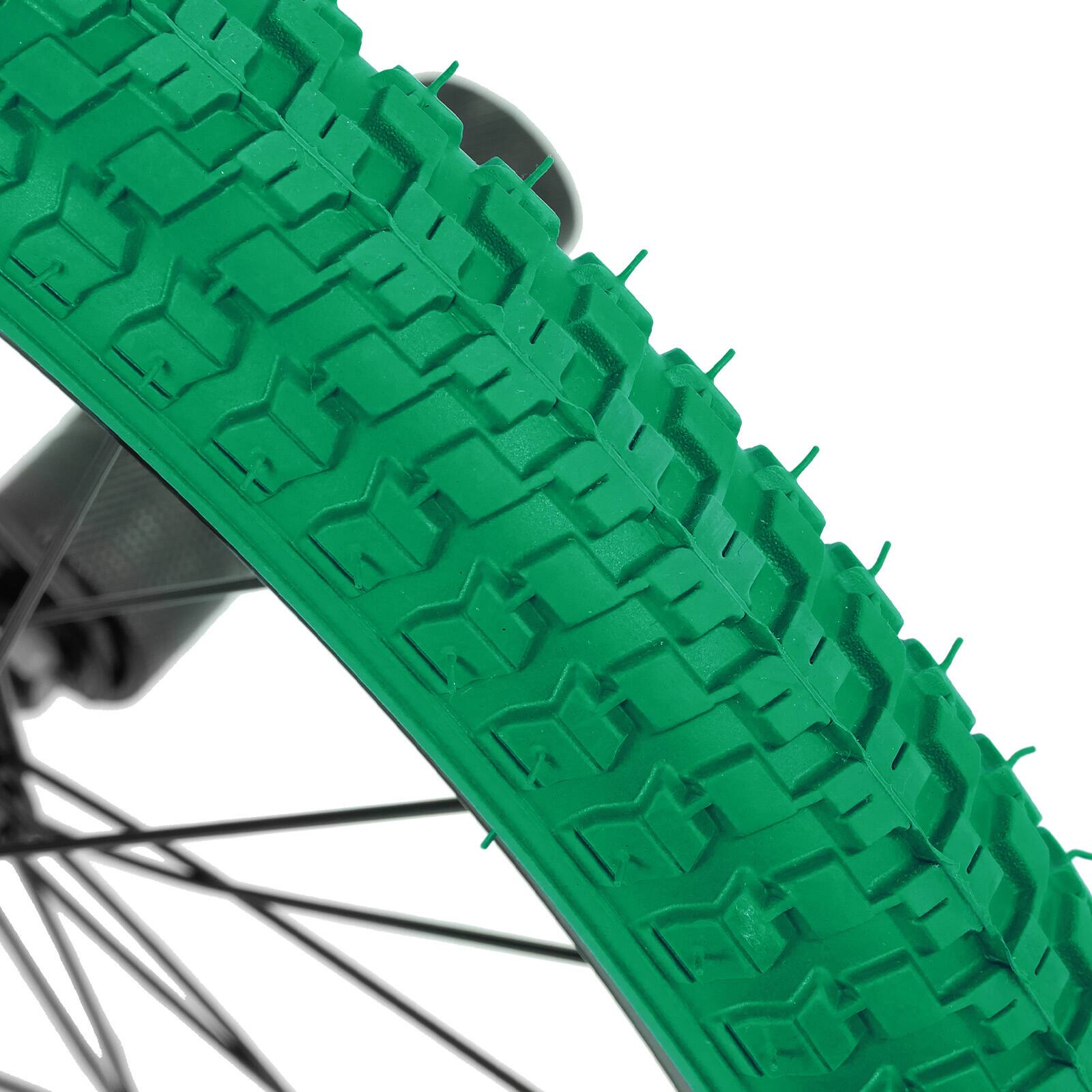 Alt View 6. JOYSTAR - JOYSTAR Brockway Freestyle Kids BMX Bike 20" Kids Bicycles for Ages 6-10, Girls Boys Beginner-Level Riders 2 Pegs, Green - Green.