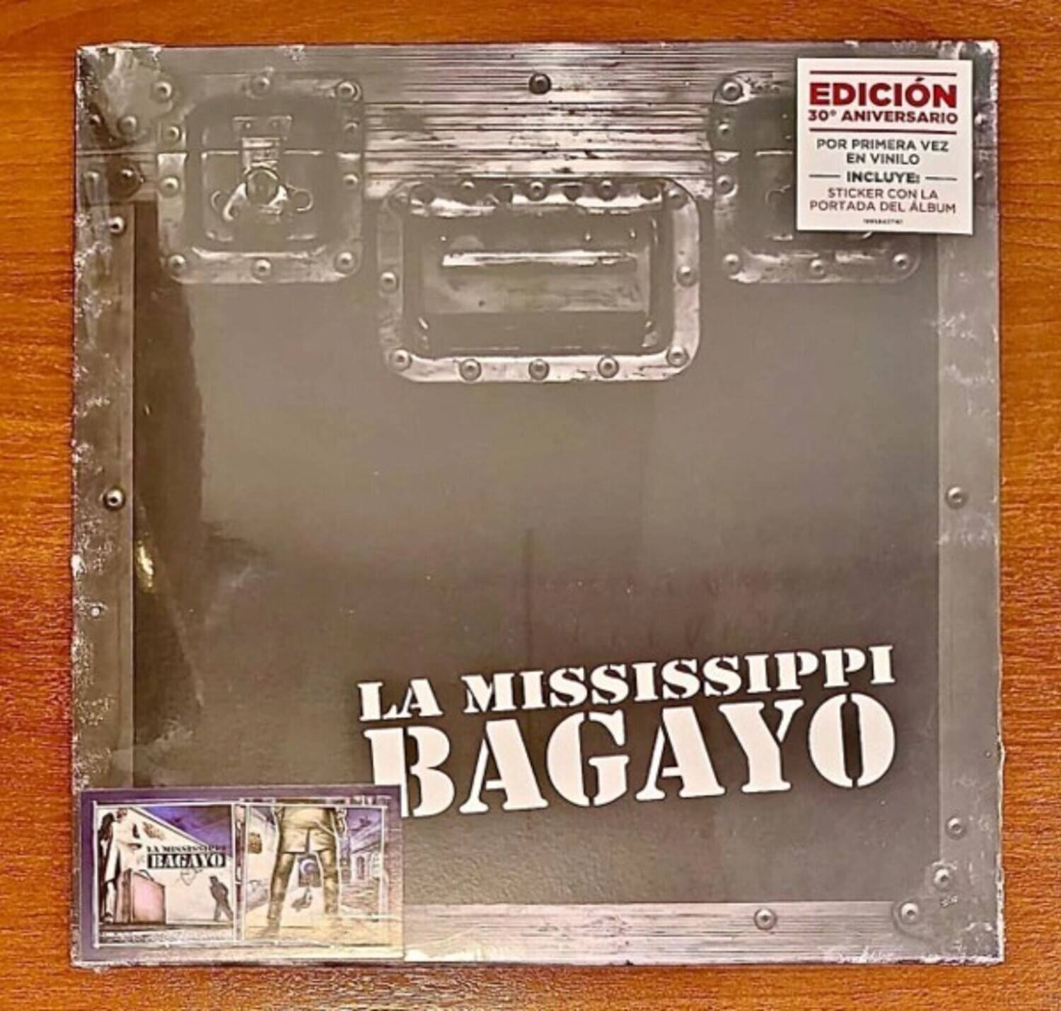 EDICIÓN 30 ANIVERSARIO POR PRIMERA VEZ EN VINILO INCLUYE: STICKER CON LA PORTADA DEL ÁLBUM

LA MISSISSIPPI BAGAYO