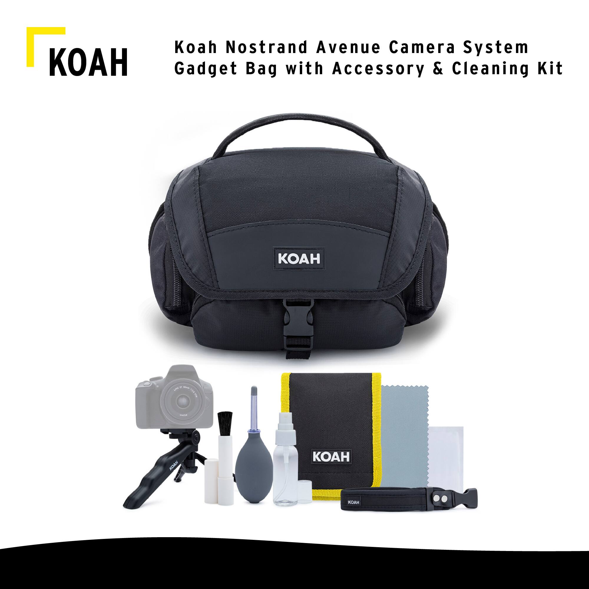 KOAH  
Koah Nostrand Avenue Camera System  
Gadget Bag with Accessory & Cleaning Kit