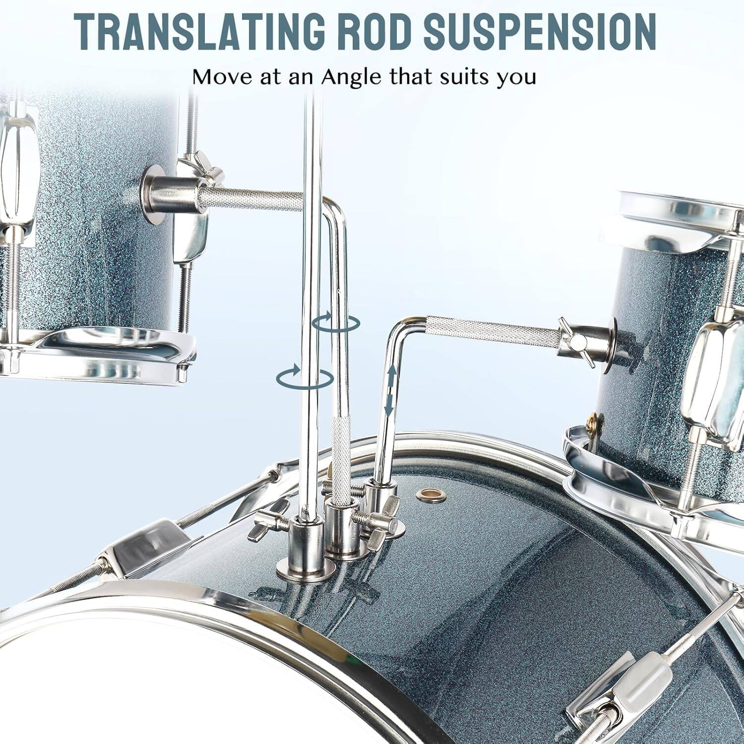 TRANSLATING ROD SUSPENSION  
Move at an Angle that suits you