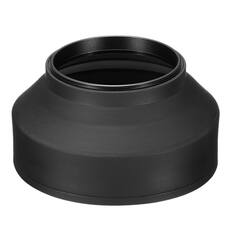 Front. Unique Bargains - 62mm Rubber Collapsible Lens Hood Anti-Reflection for Nikon/Fuji/Pentax/Leica - Black.