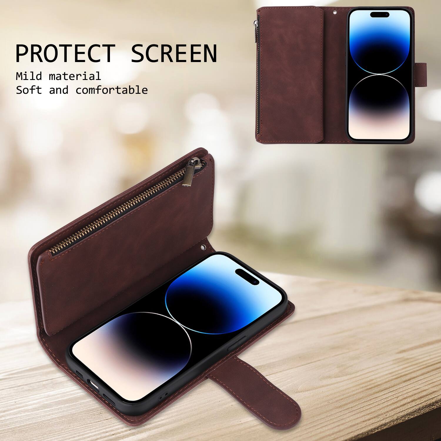 PROTECT SCREEN  
Mild material  
Soft and comfortable