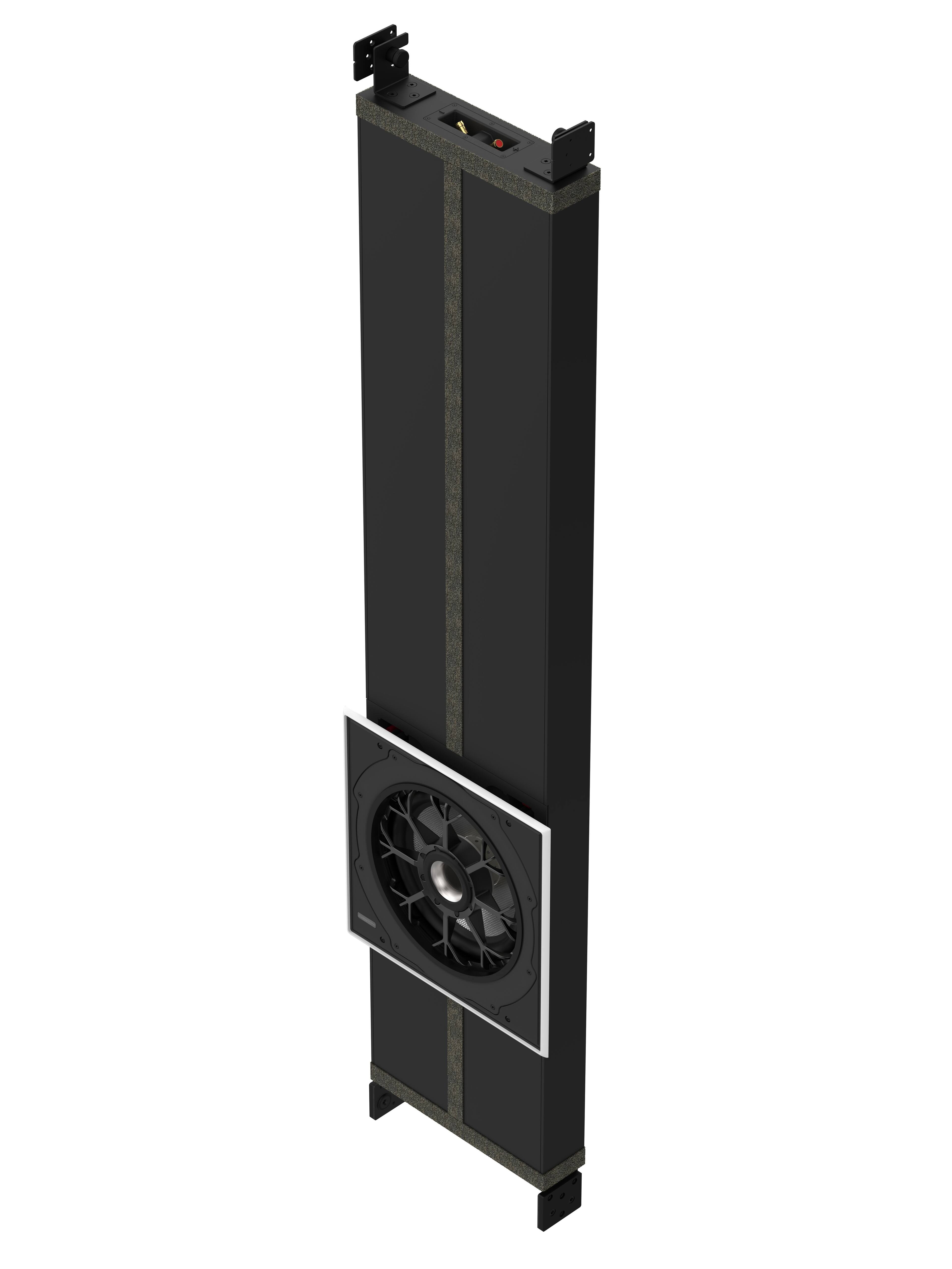 Front. Bowers & Wilkins - Backbox for ISW-8 Subwoofer, Vibration and  Distortion-Free Bass Response - Black.