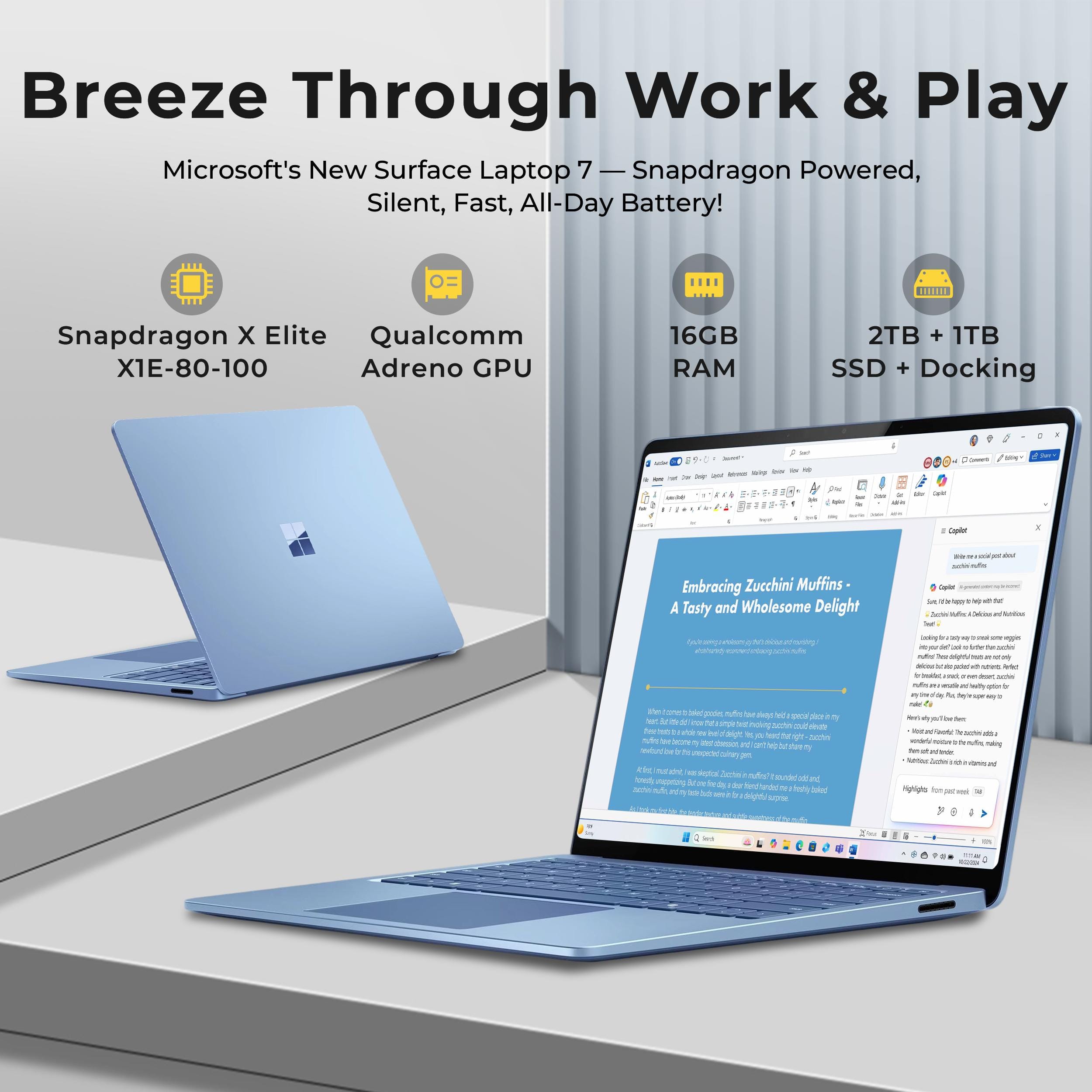 Microsoft Upgraded Surface 7 13.8