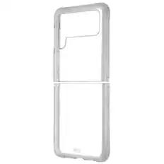 Front. Case-Mate - Case-Mate - Tough Plus - Case for Samsung Galaxy Z Flip 3 5G - 6.5 inch - Clear - Clear.