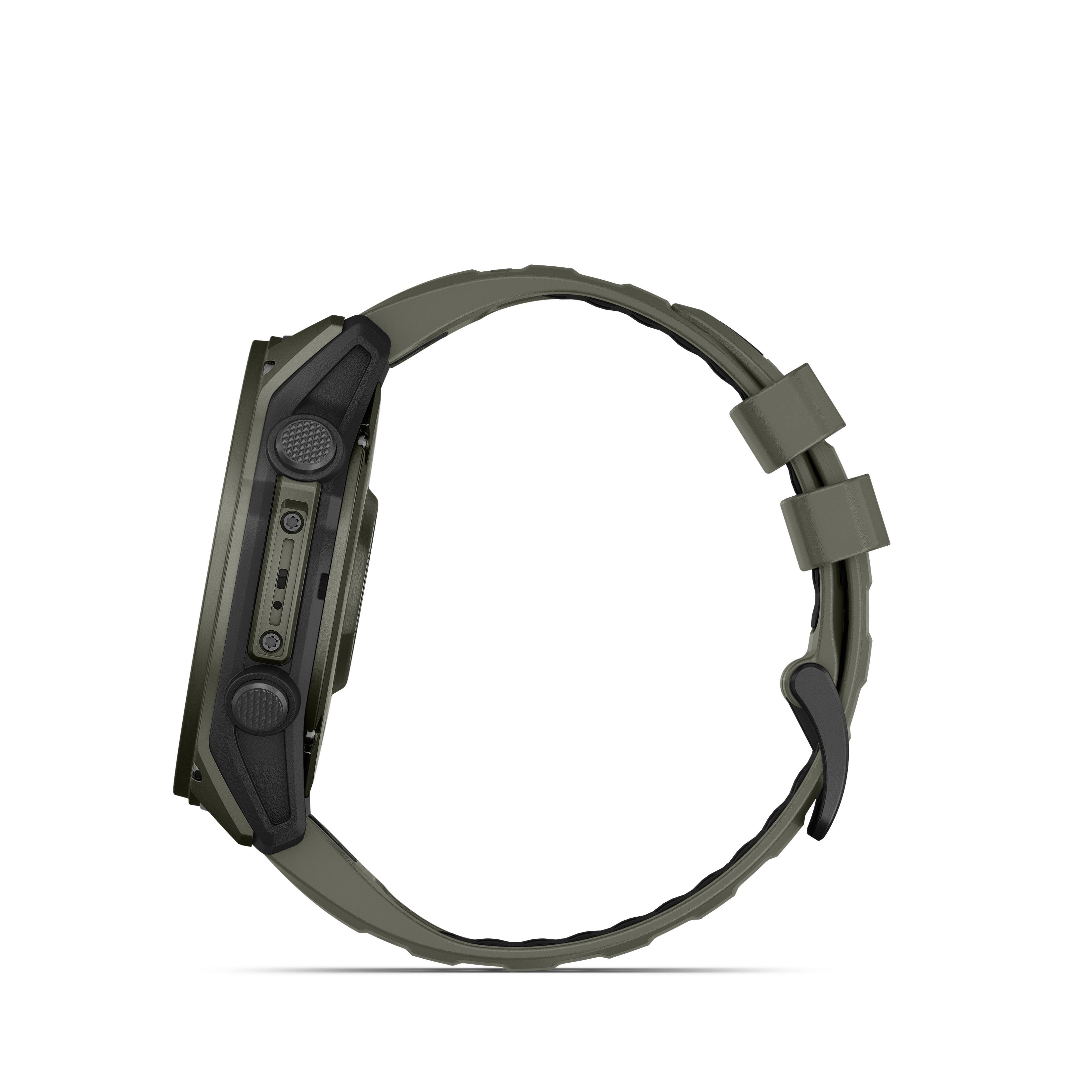 Alt View 6. Garmin - tactix 8 AMOLED GPS Smartwatch 51 mm Fiber-reinforced polymer with titanium rear cover - Olive Drab Cerakote Coating.