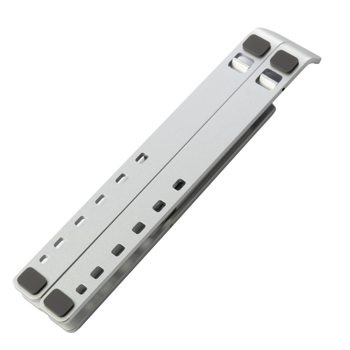 Left. RadioShack - Portable Laptop Cooler with Dual Fans and Adjustable Multi-Position Stand - Black.