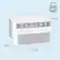 The text on the image reads:
50.9 lb 14.65in 12.98in 21.69in
The corrected text would be:
50.9 lb 14.65in 12.98in 21.69in
This text describes the dimensions and weight of a small white air conditioner.