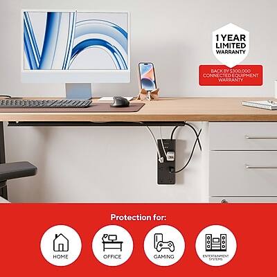 1 Year Limited Warranty Backed by $300,000 Connected Equipment Warranty

Protection for:
- Home
- Office
- Gaming
- Entertainment Systems